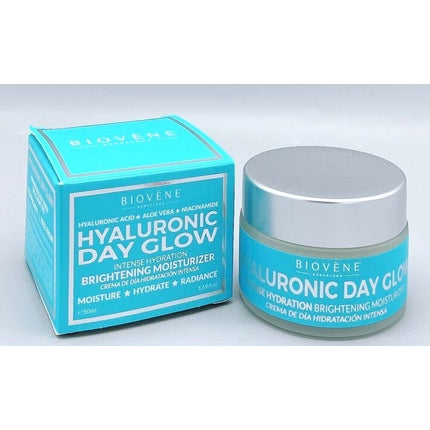 Cremă hidratantă, Biovène Barcelona, Hyaluronic Day Glow 50ml