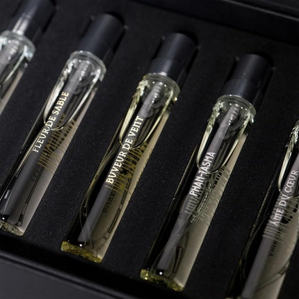 Set Parfum Liquides Imaginaires Seven Charms, 6 x 2ml, cutie neagră