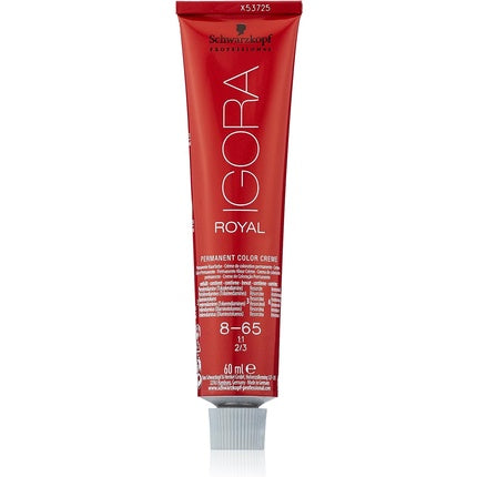 Vopsea de par, Schwarzkopf, Igora Royal 8-65, 60ml