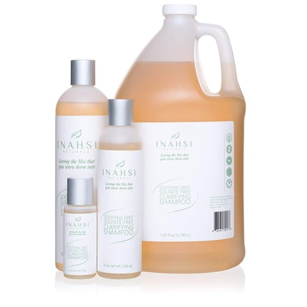 Șampon Inahsi Naturals, Relaxing Mint, fără sulfați 400ml