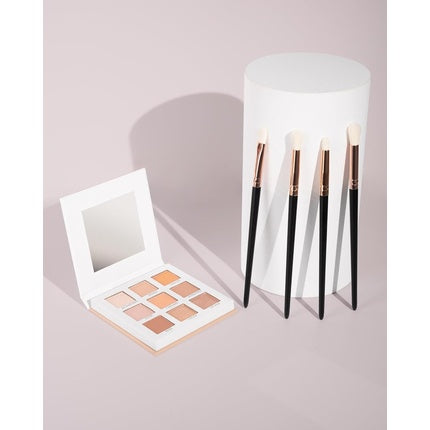 Set machiaj pensule, Invogue, Eye Candy, negru