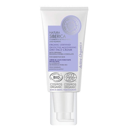 Crema de zi Natura Siberica Protective Moisturising, 50ml