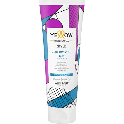 Cremă de stilizare pentru bucle, Alfaparf Milano, Yellow Style Curl Creator 250ml