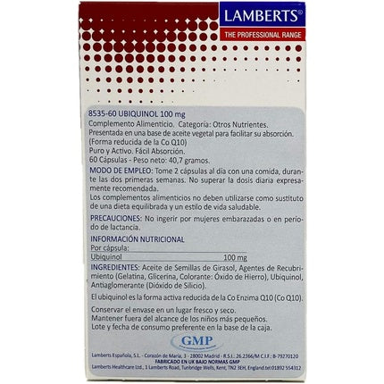 Kit testare alergii, Lamberts, 100mg