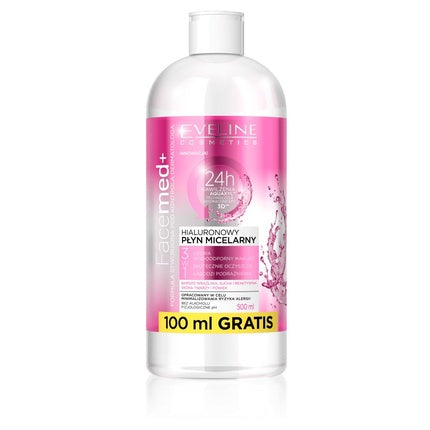 Facemed+ Hyaluronic Micellar Liquid 500 ml - Curățare Delicată și Hidratare