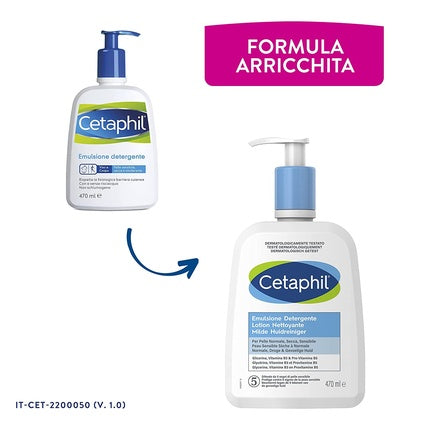 Emulsie Cleanser Cetaphil, 470ml, alb-albastru