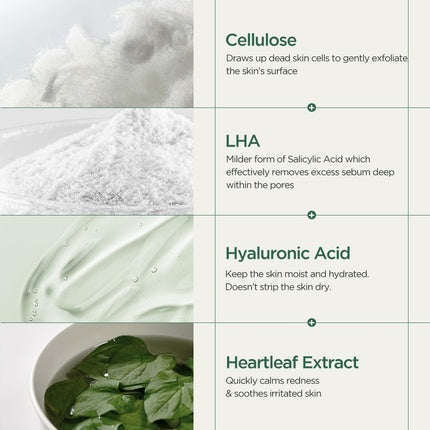 Gel Exfoliant Facial ANUA Heartleaf LHA Moisture Peeling Gel 120ml
