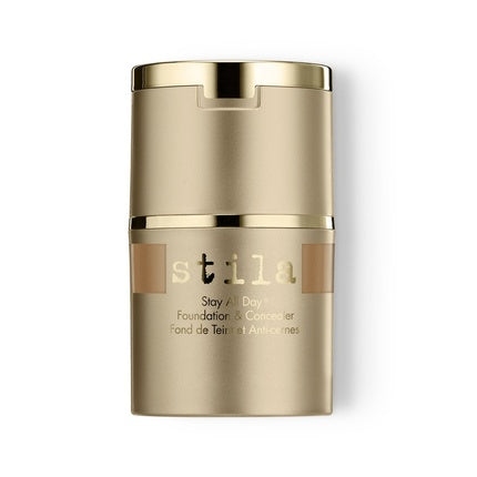 Fond de ten Stila Stay All Day, 12 Caramel, sticlă cu pompă