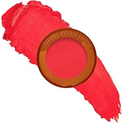 Ruj Danessa Myricks Beauty Yummy Skin Blurring Balm Powder Flushed Primadonna Blush roz vibrant