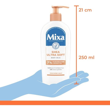 Mixa Shea Ultra Soft Body Milk, Lotiune pentru Corp 250 ml