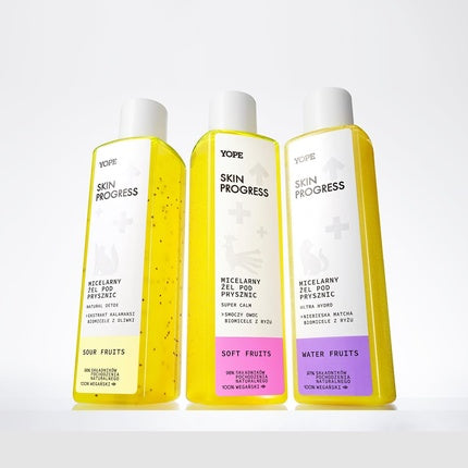 Gel de duș, Yope, Skin Progress, galben