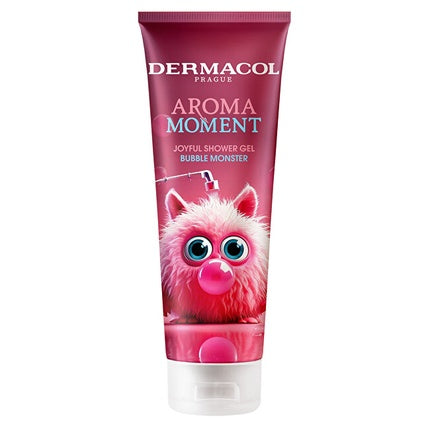 Gel de duș Dermacol Aroma Moment Bubble Monster, roz, 250 ml