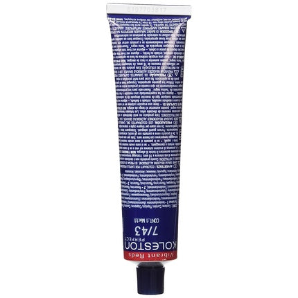 Vopsea Par, Wella Koleston, 8/43 Blond Deschis Rosu-Auriu, 60ml