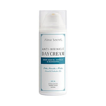 Crema de zi anti-îmbătrânire Alma Secret cu Centella și Resveratrol, 50 ml