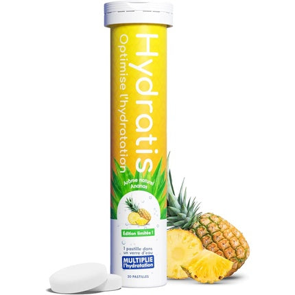 Tablete Efervescente Hydratis cu Aromă de Ananas, 30 buc