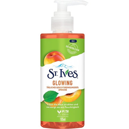 Gel de curățare față, St Ives, Glowing Apricot, 200ml