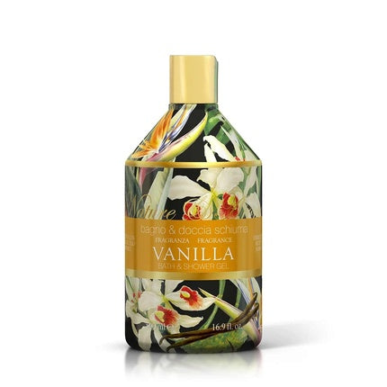 Gel de Duș Naturearome cu Vanilie, 500 ml, Ambalaj Floral
