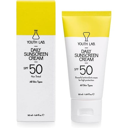 Cremă de protecție solară, Youth Lab, SPF50, non-nuanțată