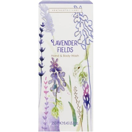 Spălătorie pentru Mâini și Corp cu Lavandă, Heathcote & Ivory, Lavender Fields, 250ml