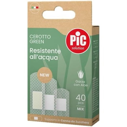 Pic Green Water Resistant Aloe Vera Gauze Patch
