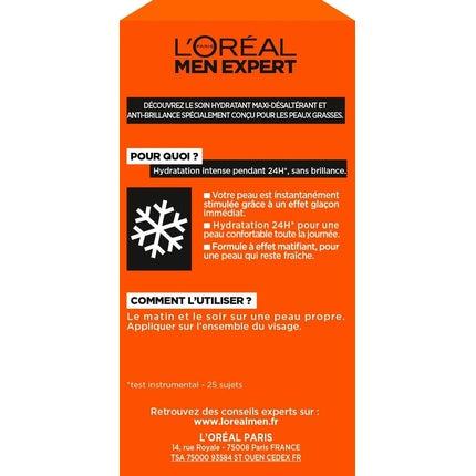 Gel de Hidratare, L'Oréal Paris Men Expert, 50 ml