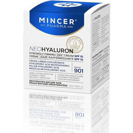 Crema de zi Mincer Pharma NeoHyaluron Firming Day Cream, SPF 10, 50ml