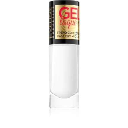 Smalt de unghii gel Eveline Cosmetics 7 Days Gel Laque Nail Enamel 8 Ml alb