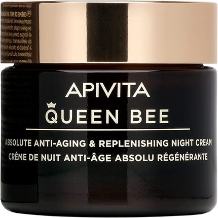 Cremă de noapte anti-îmbătrânire, Apivita, 50 ml