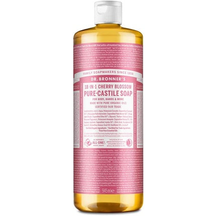 Săpun lichid Dr. Bronner's Cherry Blossom Pure-Castile, 945ml