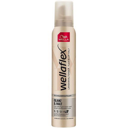 Wella Flex Shine & Hold Ultra Strong Mousse, 200 ml