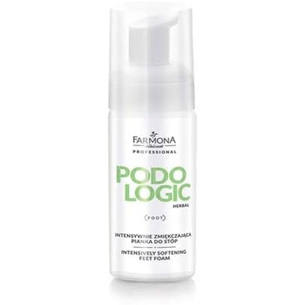 Espuma pentru picioare, Farmona PodoLogic Herbal, intens înmoaie pielea uscată, 170g, alb