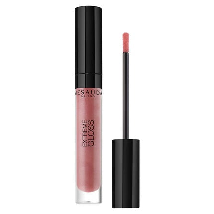 Mesauda Milano Endless Extreme Shine No. 408, Lip Gloss, culoare roz intens, ambalaj transparent
