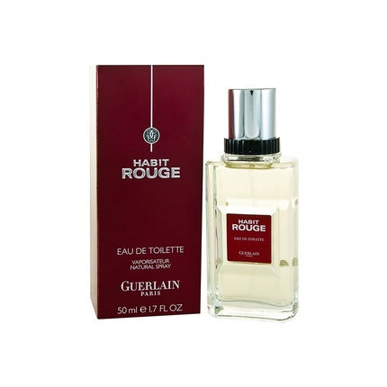 Guerlain Habit Rouge Eau De Toilette Bărbați Spray 50ml