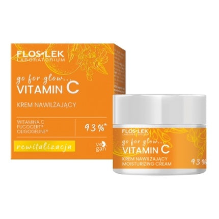 Cremă hidratantă cu Vitamina C, Floslek Laboratorium, 50 ml