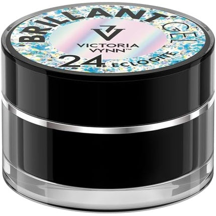 Lac de unghii, Victoria Vynn, Brilliant Gel, sclipici multicolor