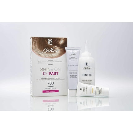 Vopsea de păr, BioNike, Shine On 7, blond