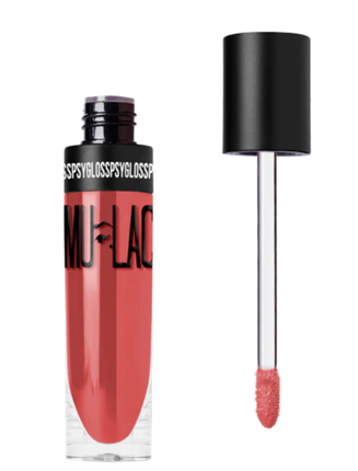 Mulac Psygloss Lip Gloss - 07 Finicky, Roșu-Coral, 8 ml