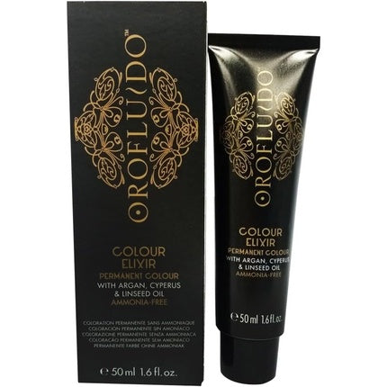 Ser Colorant Permanent Revlon Oro Fluid Elixir 4.20, 50ml, Negru