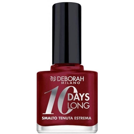 Smalton unghii, Deborah Milano, 10 Days Long Extreme Hold N. 893 Wild Boots, roșu intens, 15ml