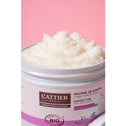 Unt de corp Cattier cu parfum Flori de Insulă, vegan, 100g
