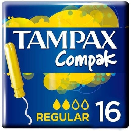 Tampon cu aplicator, Tampax Compak Regular, ambalaj 16 buc