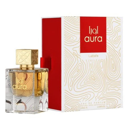 Parfum Lattafa Aura, auriu, 100ml