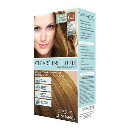 Vopsea de păr, Clearé Institute, Blond închis auriu, fără amoniac