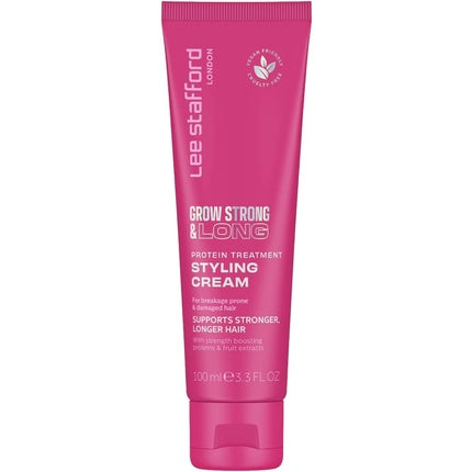 Cremă de styling, Lee Stafford, 100ml, roz