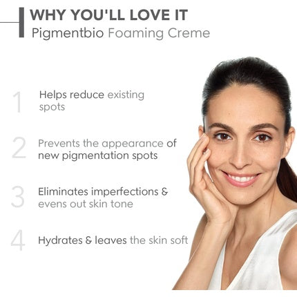 Crema de curățare spumantă, Bioderma, Pigmentbio, 200ml