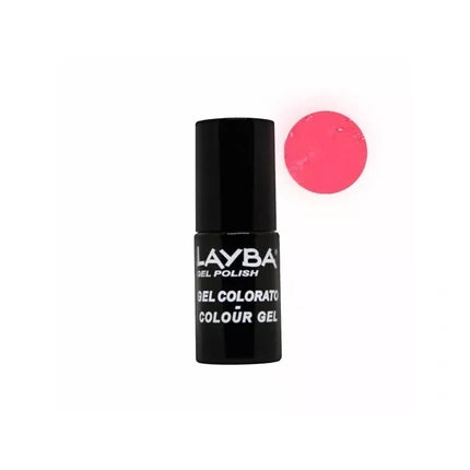 Layba Gel Polish - No. 750 Crazy Pink Fluorescent, 12 ml
