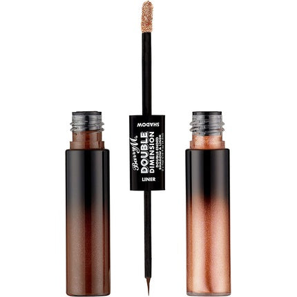 Barry M Double Dimension Duo, Eye Shadow & Liner, Infinite Bronze