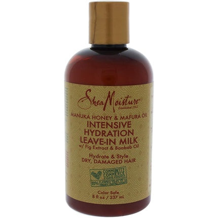 Balsam leave-in, Shea Moisture, Manuka Honey și Mafura Oil, 227ml
