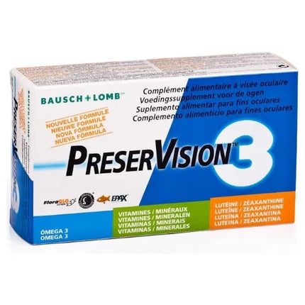Supliment alimentar Bausch + Lomb PreserVision 3, 60 capsule