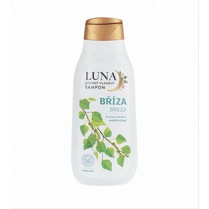 Șampon păr, Alpa Luna Birch Herbal Hair Shampoo 430ml, alb, cu capac auriu